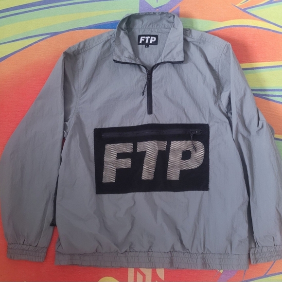 FTP zip up wind breaker - Picture 1 of 9